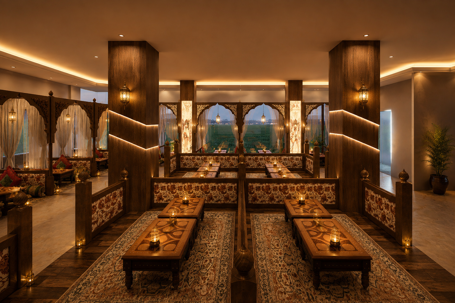 Sahara Mandi Lake View Interior